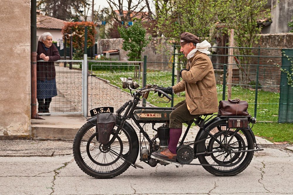 Modelo K 550 cc de BSA. Fuente: iStock/ermess