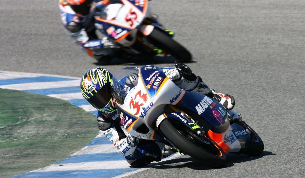 Sergio Gadea en un test de Jerez en 2006. Fuente: Gold & Goose