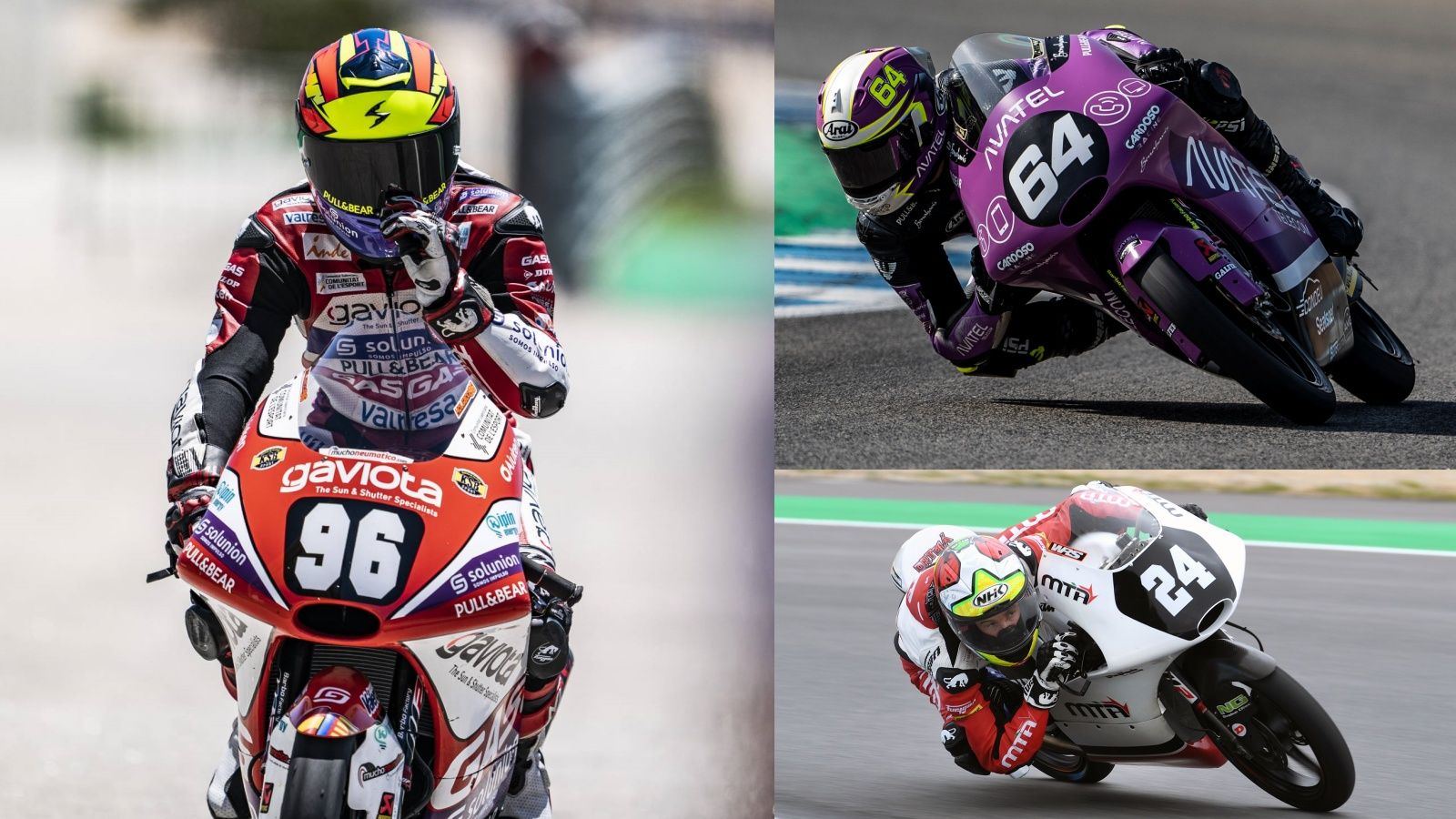 Dani Holgado, David Muñoz e Iván Ortolá se jugarán el título mundial junior de Moto3 del FIM CEV 2021