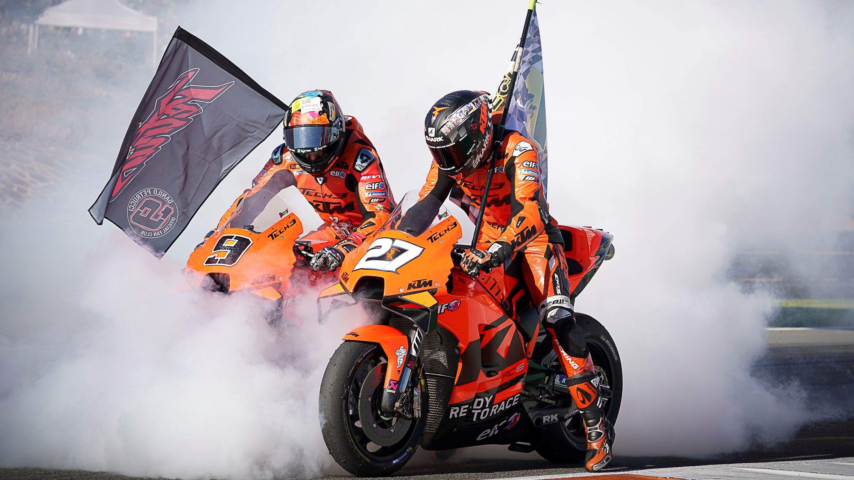 Danilo Petrucci e Iker Lecuona se despiden de MotoGP tras ser compañeros en KTM Tech 3