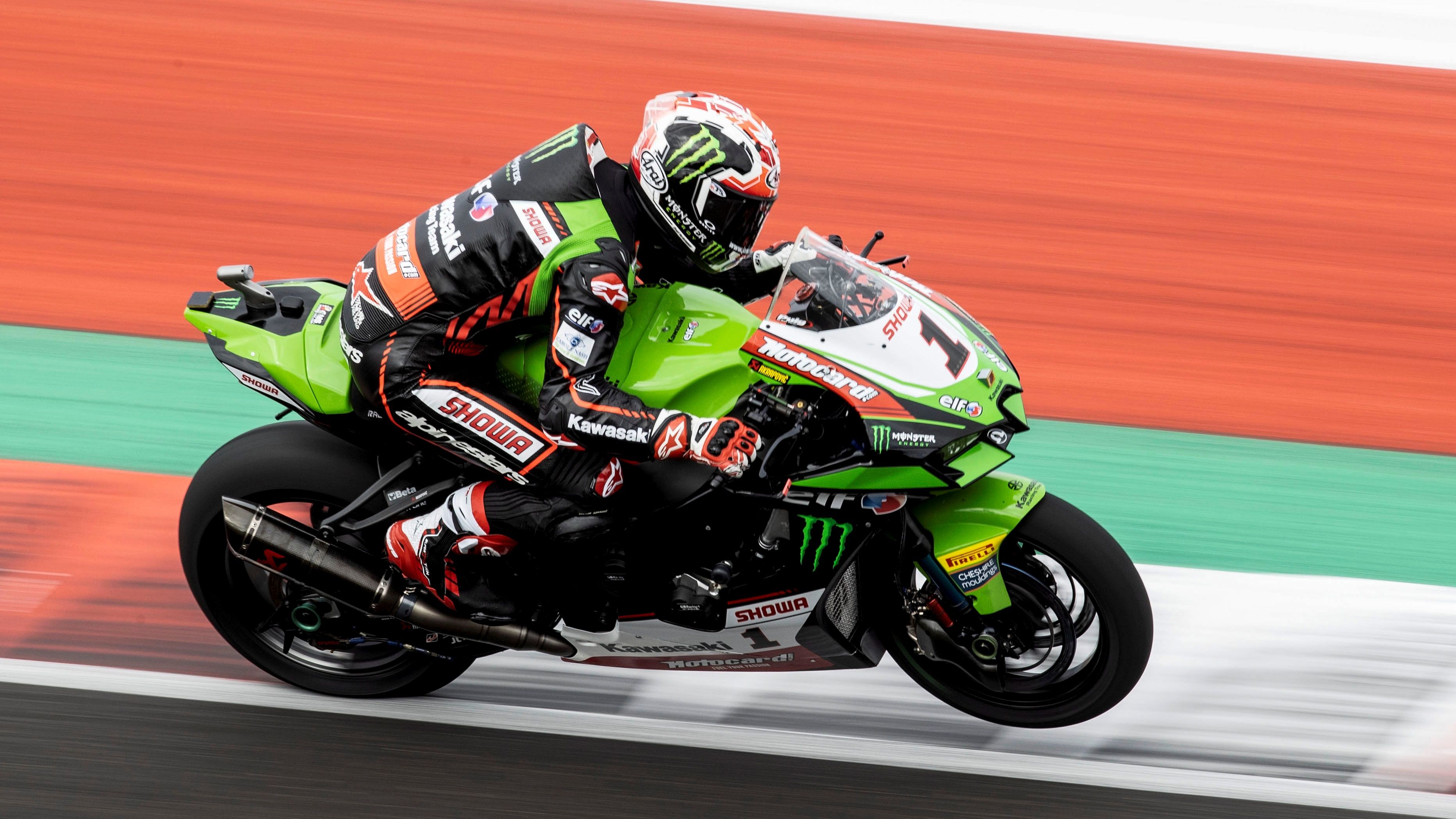 Jonathan Rea, rey de Superbikes, en la Kawasaki. Fuente: Gold & Goose