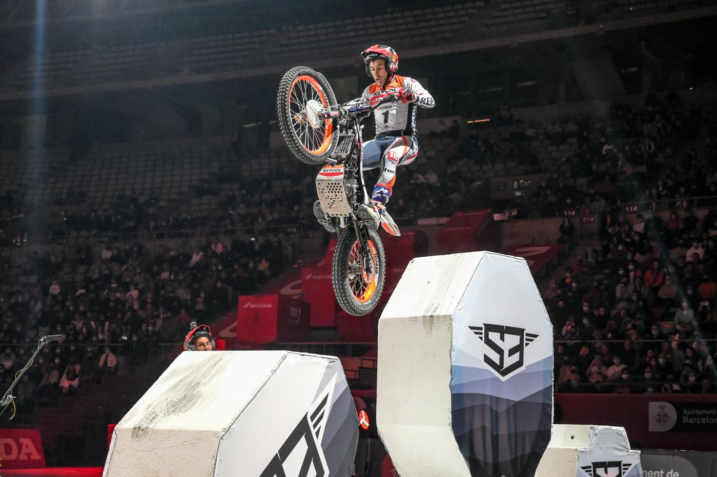 Toni Bou Campeón XTrial 2021. XTrial Barcelona