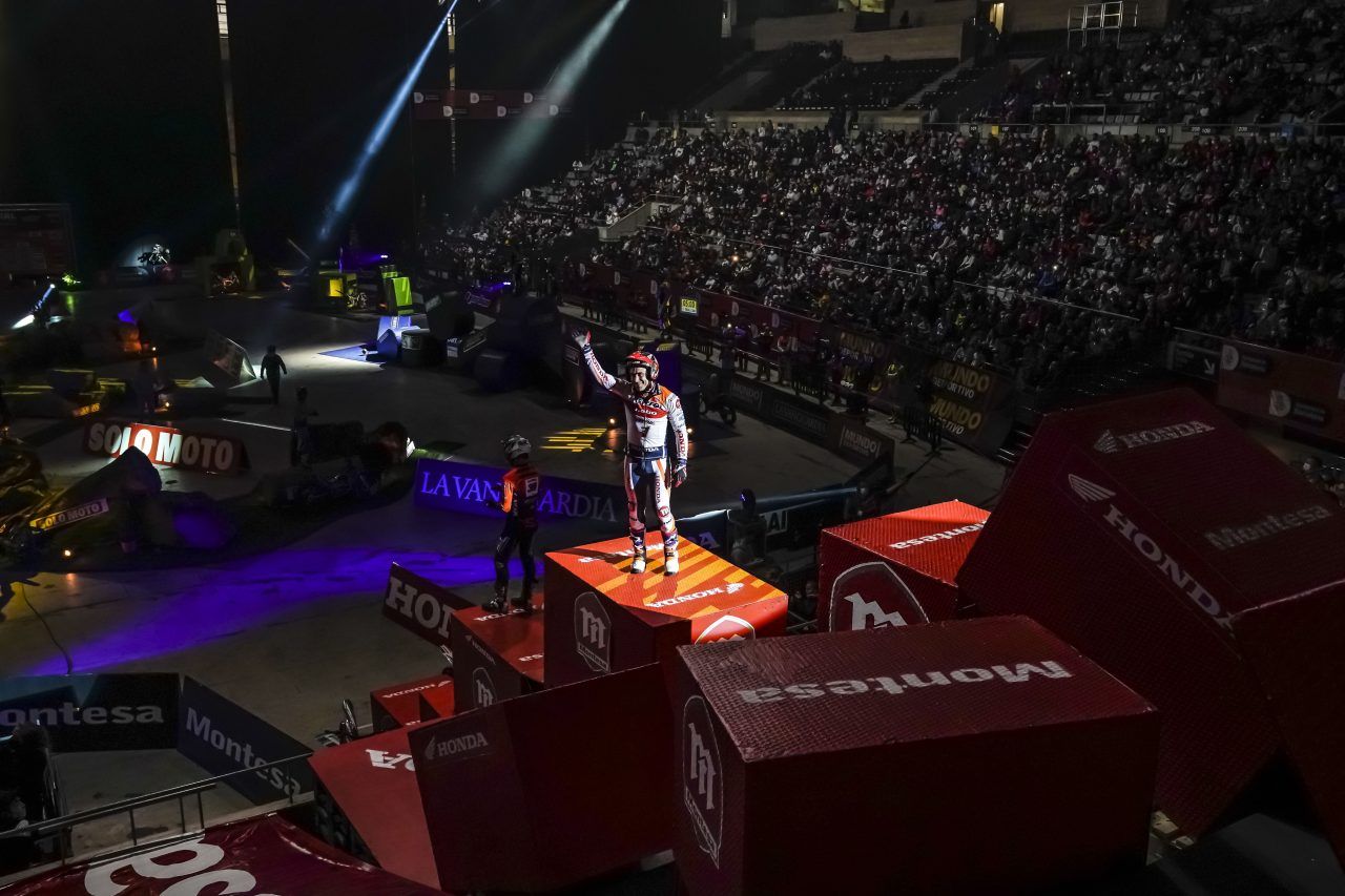 Toni Bou Campeón XTrial 2021. XTrial Barcelona