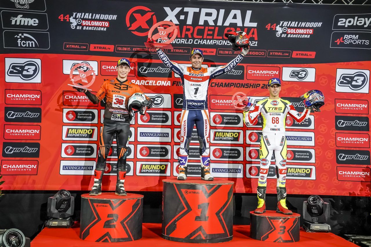 Toni Bou Campeón XTrial 2021. XTrial Barcelona
