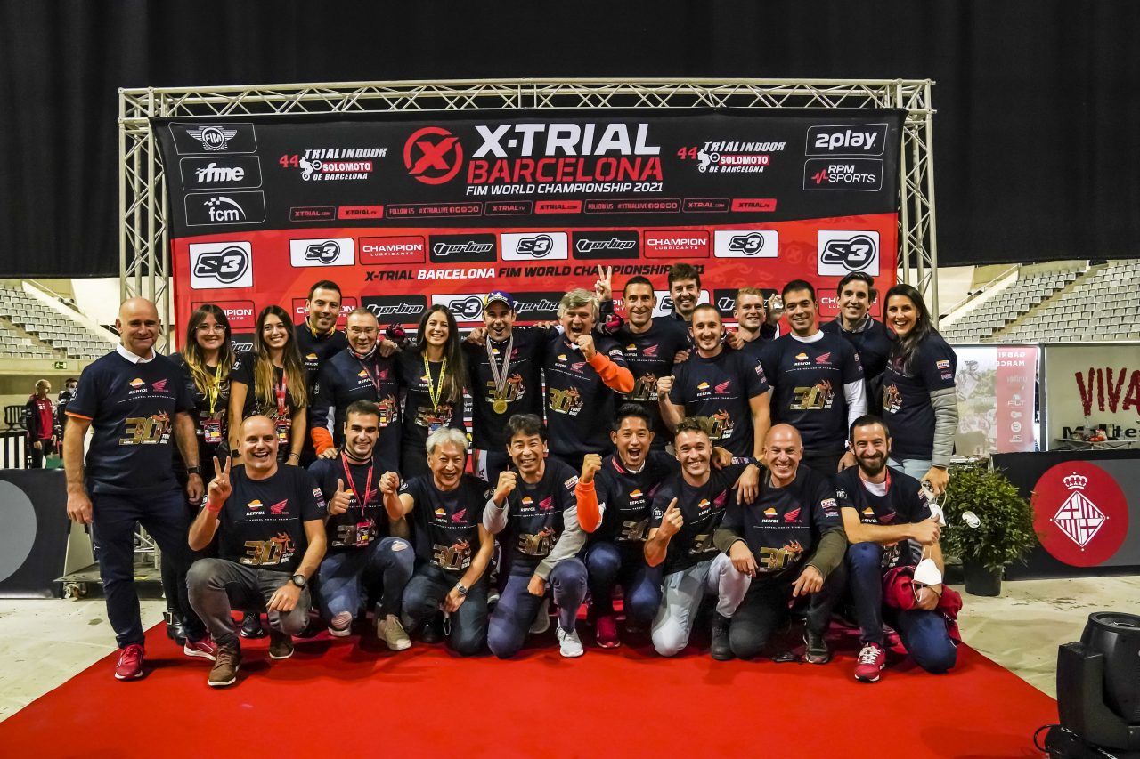 Toni Bou Campeón XTrial 2021. XTrial Barcelona