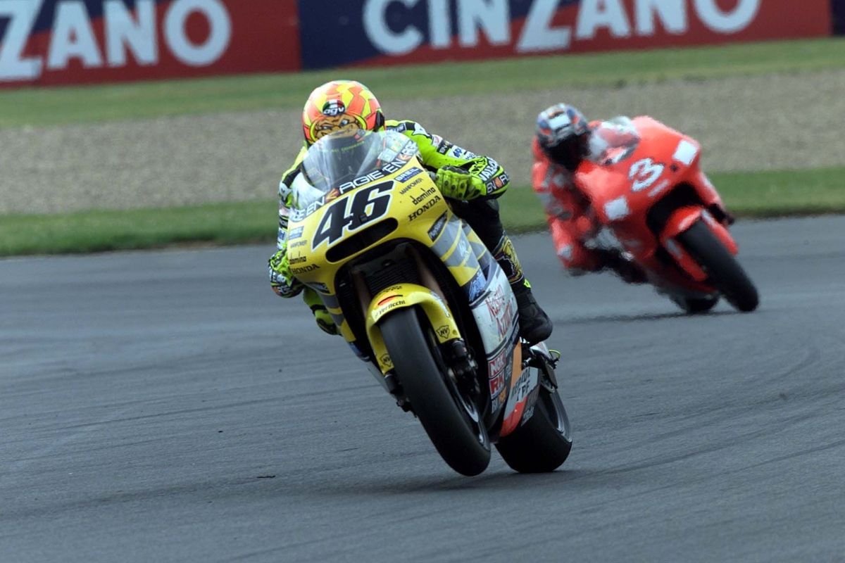 Valentino Rossi, el último en formar parte de MotoGP Legends. Fuente: Gold & Goose