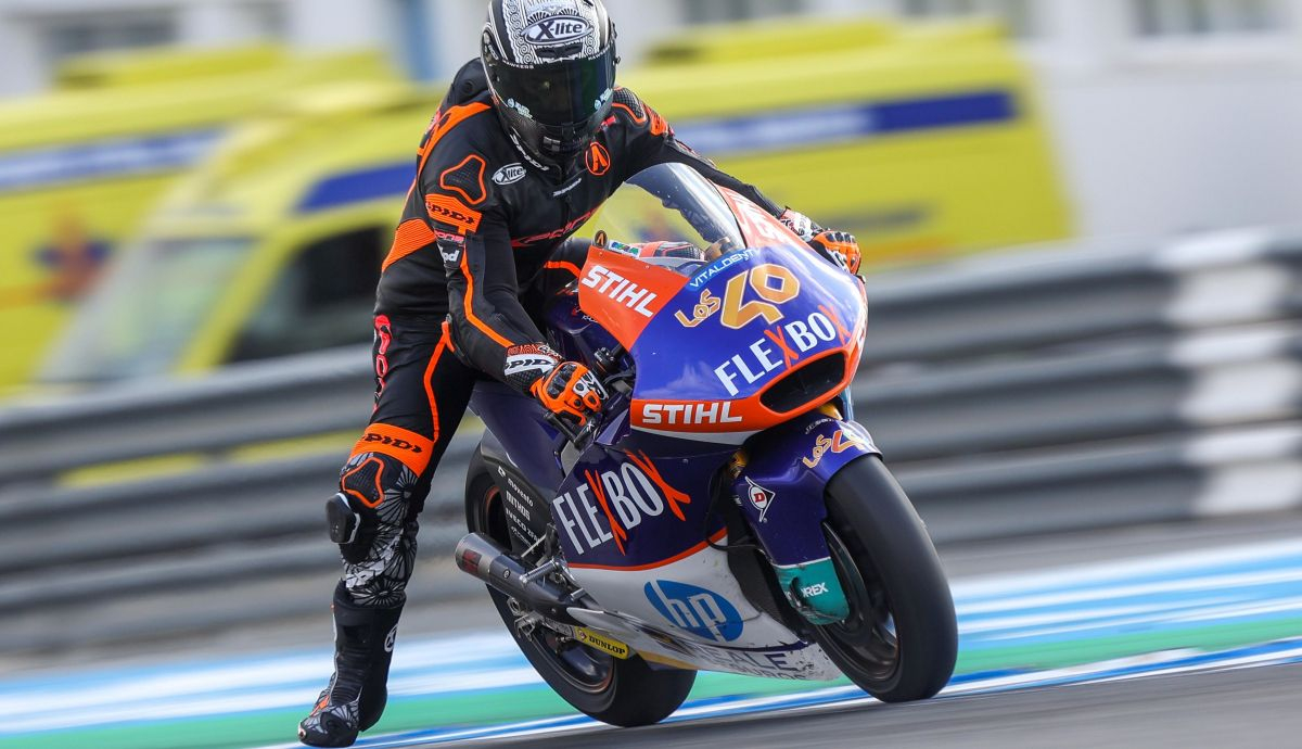 Buen inicio para Arón Canet en su estreno con la Kalex del Pons Racing Buen inicio para Arón Canet en su estreno con la Kalex del Pons Racing