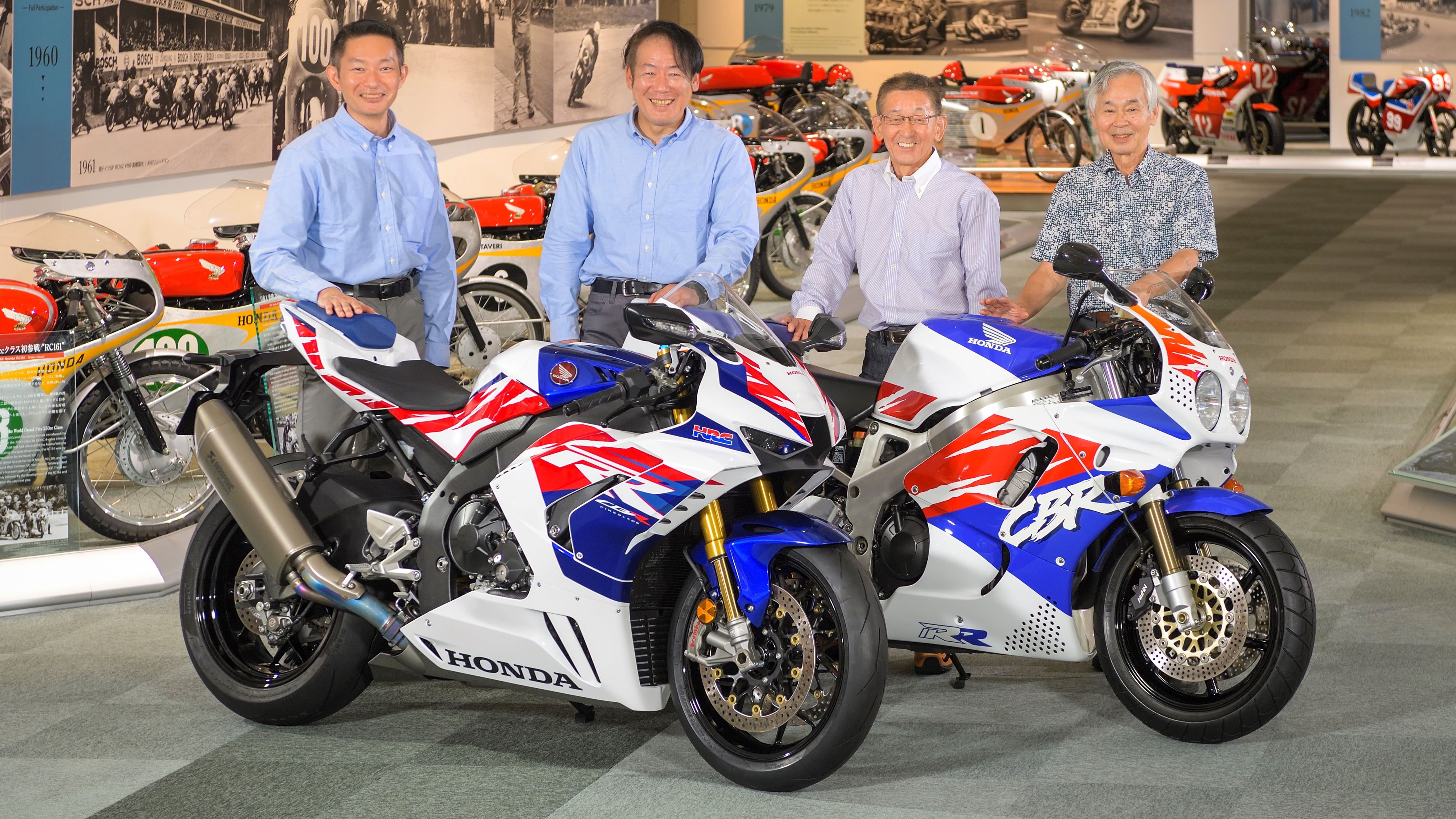 Honda conmemora los 30 años de la primera Fireblade, aparecida en 1992