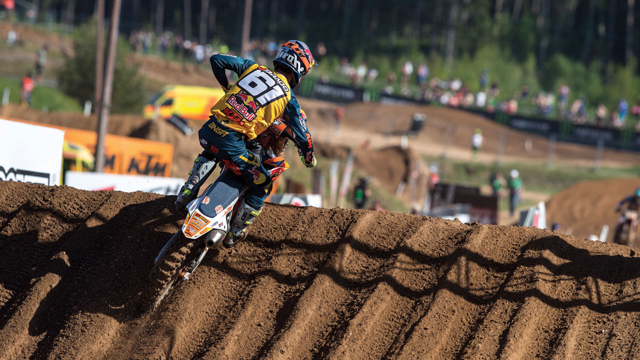 Triunfo de Thomas Kjer Olsen en el Gran Premio de MX2 de Letonia