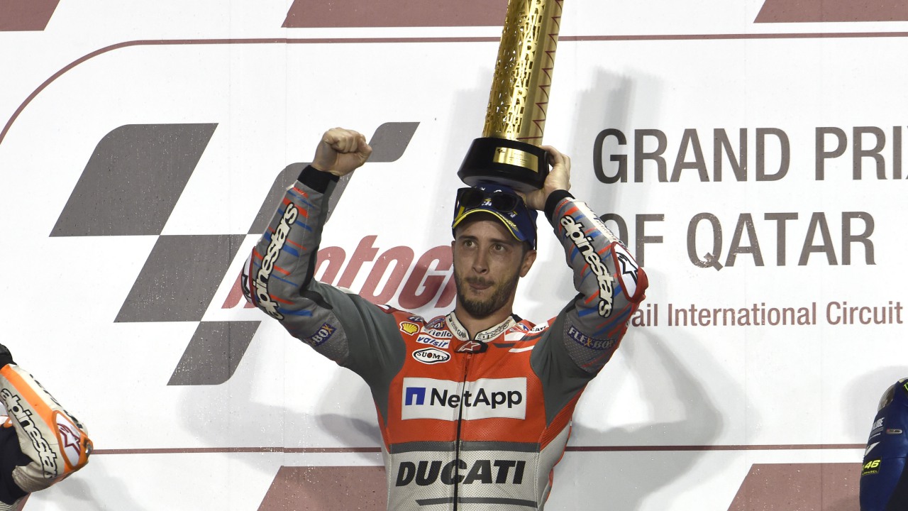 Andrea Dovizioso renueva con Ducati hasta MotoGP 2020