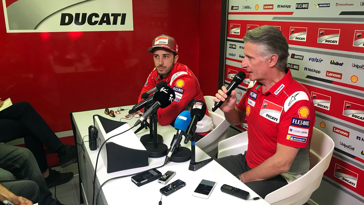 Jorge Lorenzo: “La renovación de Dovizioso no me afecta para nada
