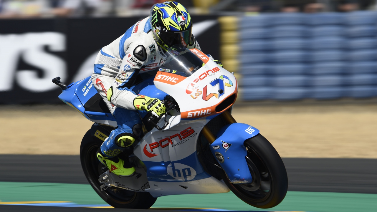 Pecco Bagnaia logra en Le Mans su primera pole en Moto2