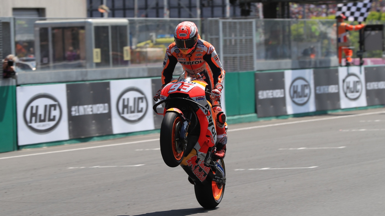 Marc Márquez: “Aún se puede mejorar, en electrónica vamos encontrando cosas