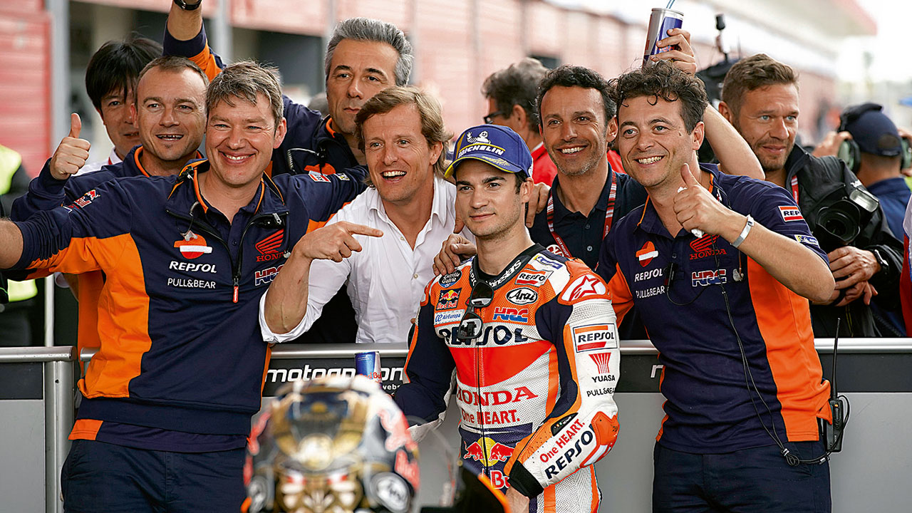 Dani Pedrosa. “Llegué a MotoGP con todo en contra