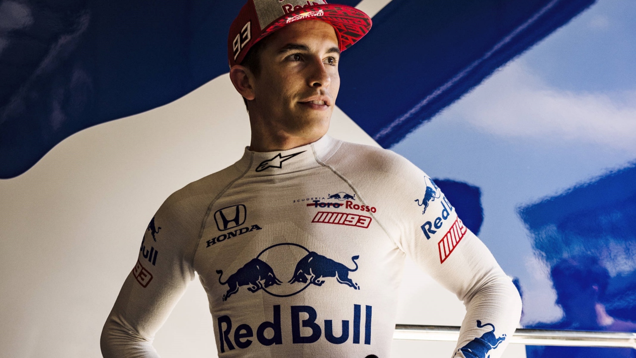 Marc Márquez tras probar el Toro Rosso: “Quizás la F1 sea una idea seria para mí