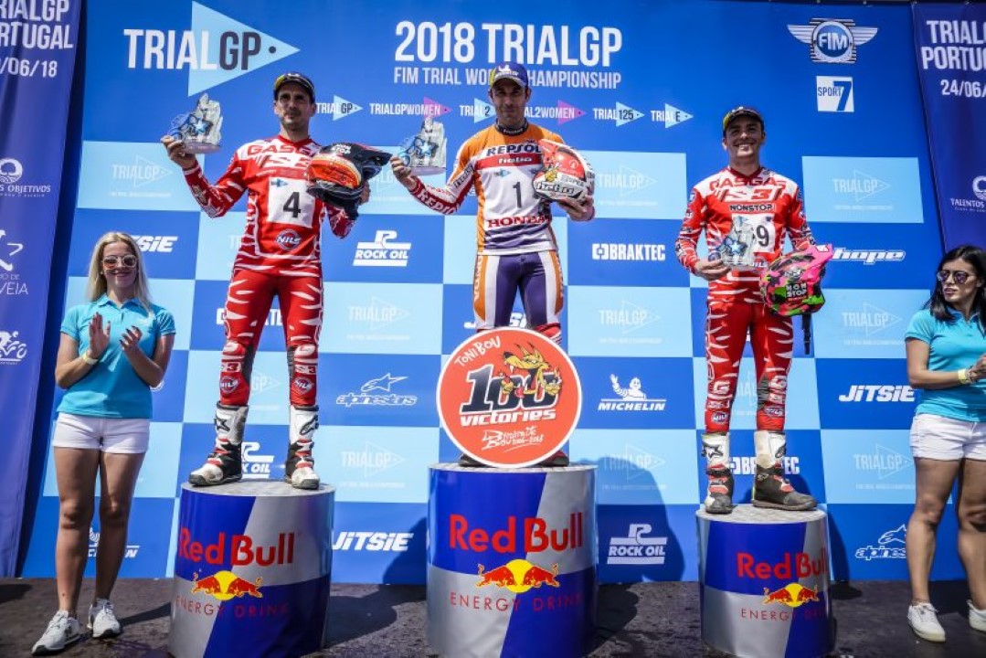 ¡Toni Bou más líder del Mundial de TrialGP tras su victoria 100