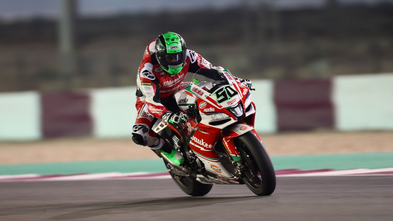 Eugene Laverty, el chocolate y las burbujas