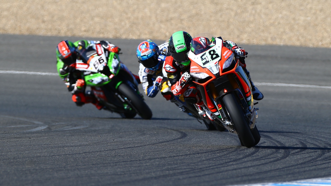 Eugene Laverty, el chocolate y las burbujas