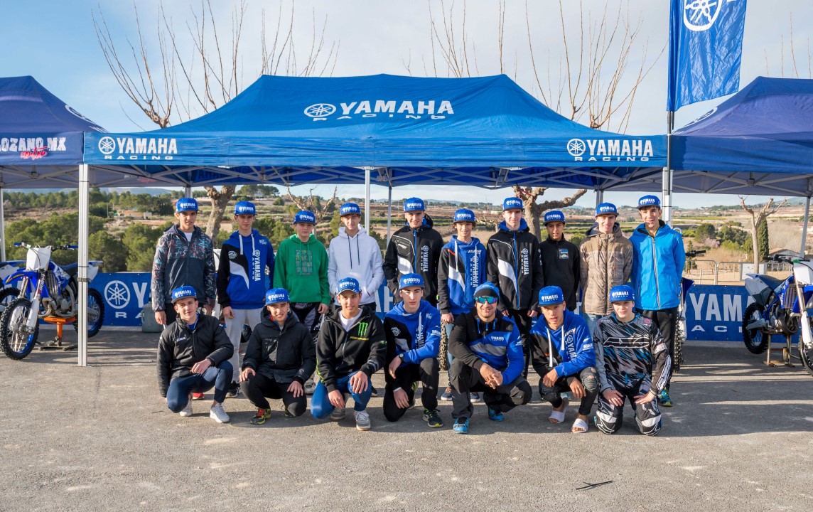 Malpartida corona a los campeones de la  YZ125 bLU cRU Cup 2018