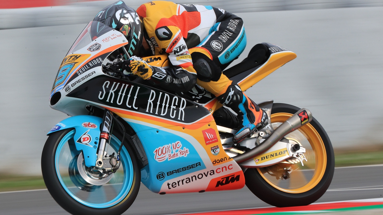 Arón Canet y Jorge Martín, al frente de los libres de Moto3 en Assen