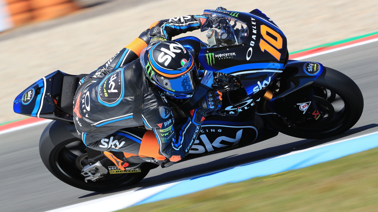 Pecco Bagnaia sigue con su pleno y se hace con la pole de Moto2 en Assen