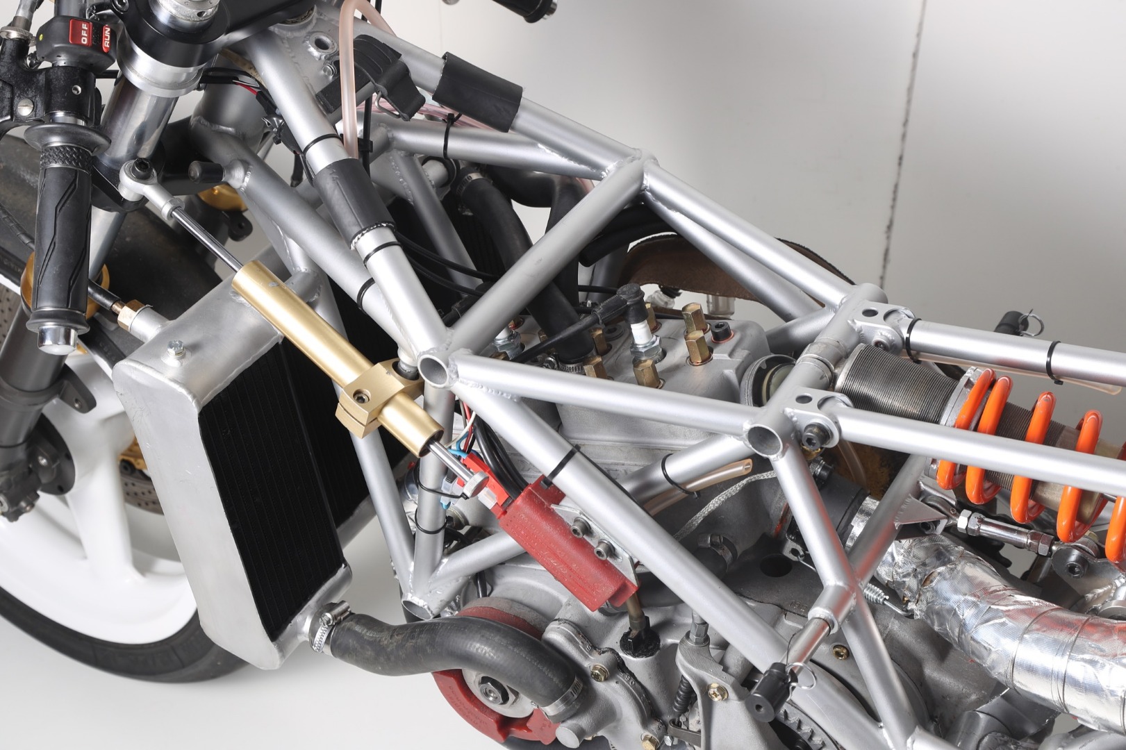 JJ-COBAS TR1-C, detalle del chasis tubular