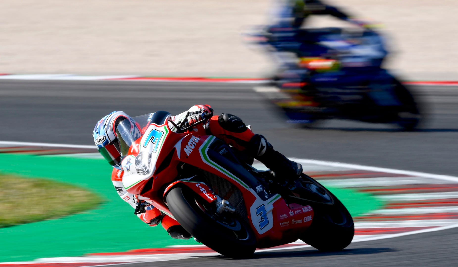 Raffaele De Rosa con la MV Agusta F3