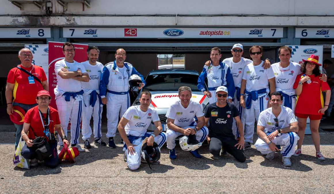 Podio para el equipo de Autopista.es en las 24 horas de Ford de 2018