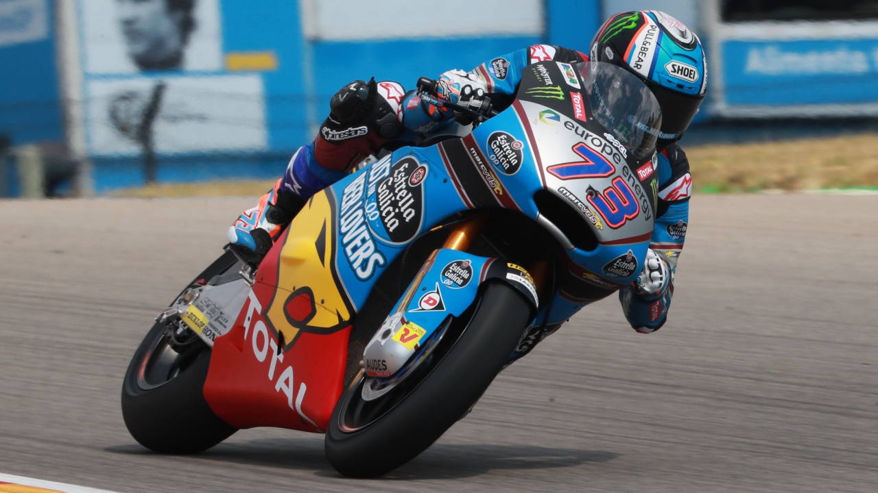 Xavi Vierge y Álex Márquez lideran Moto2 en un viernes igualadísimo en Sachsenring
