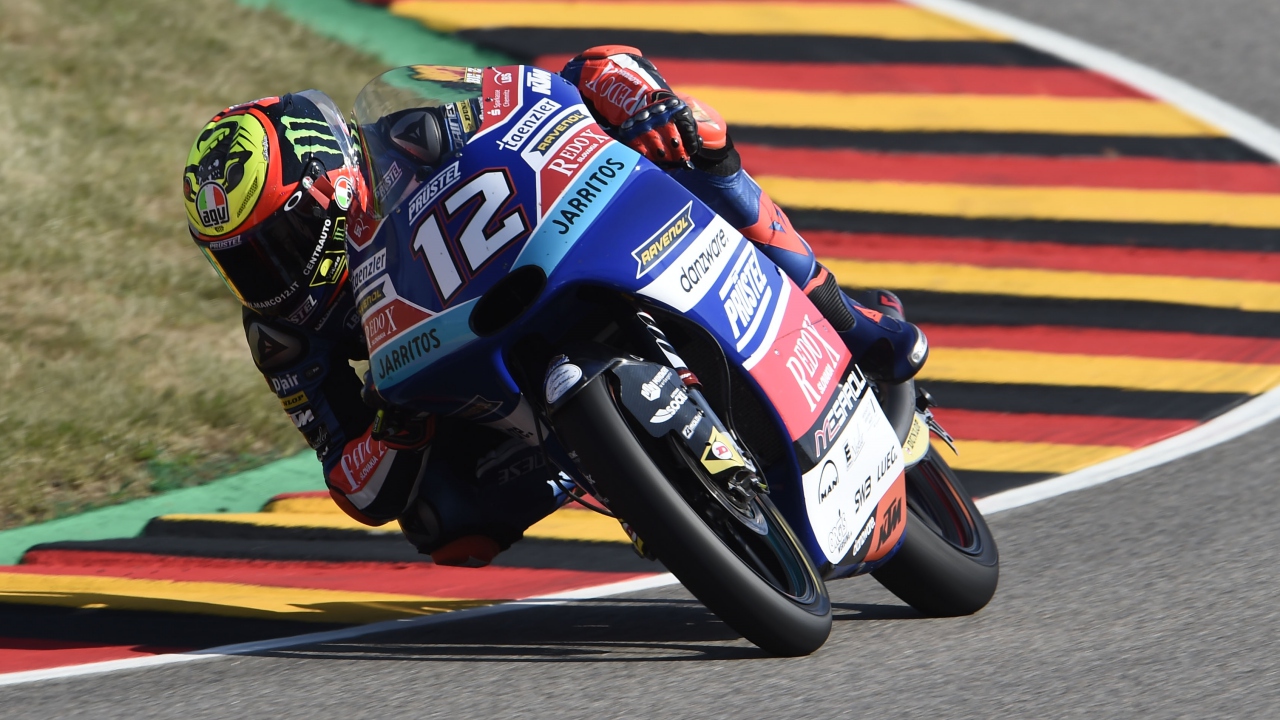 Jorge Martín da otra lección de poderío en Sachsenring y amplía su liderato en Moto3