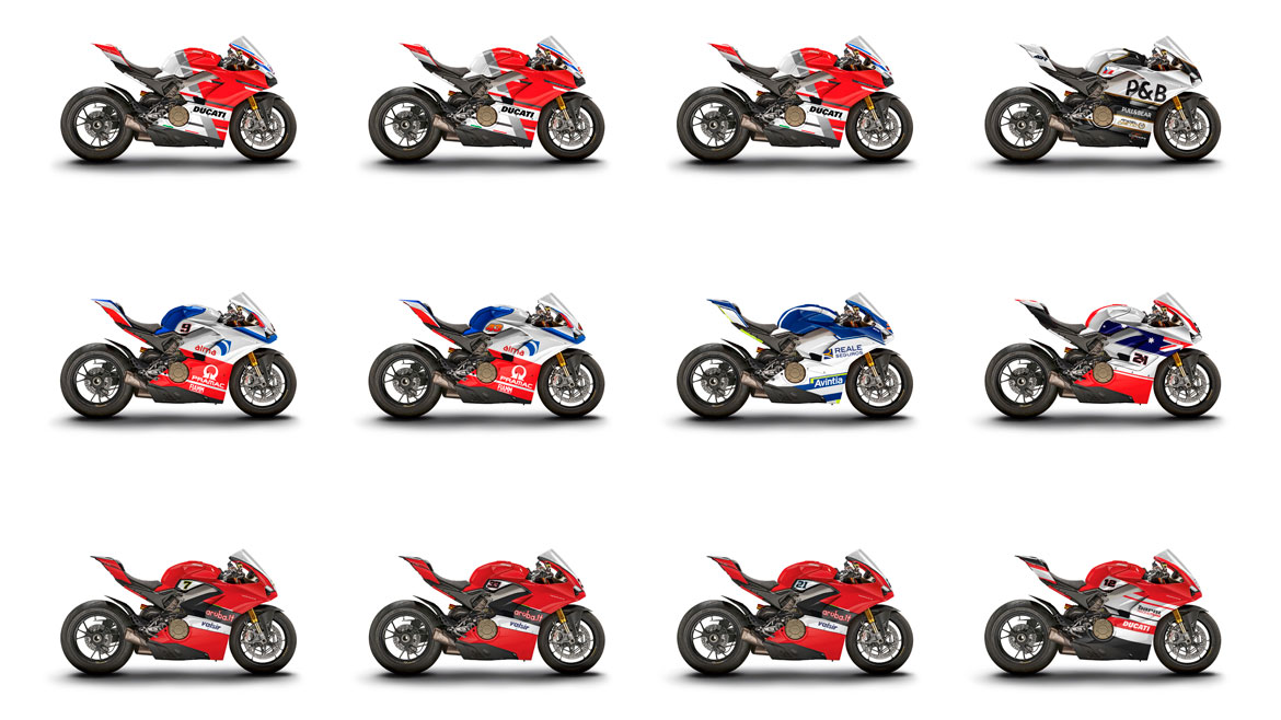 Ducati subastará 12 Panigale en la WDW 2018
