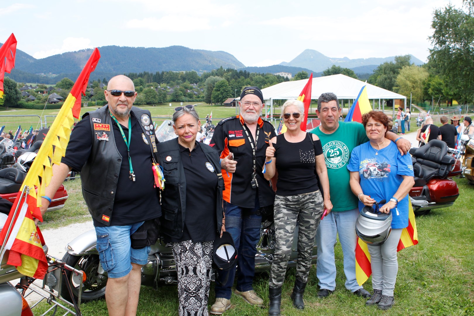 Eslovenia acogió a la 35 Gold Wing Treffen