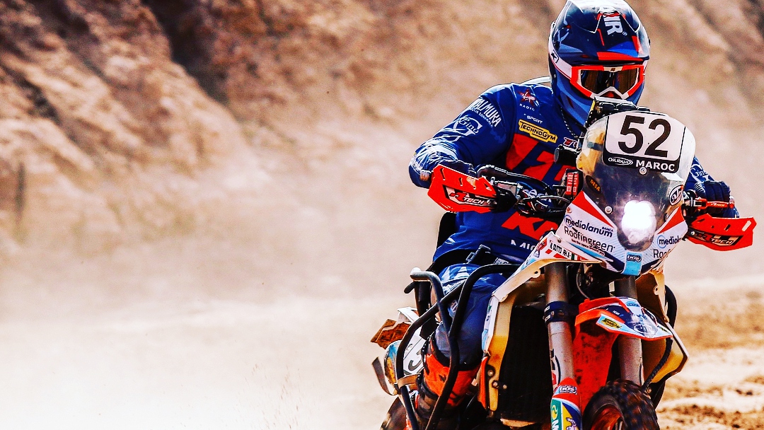 Nicola Dutto será el primer piloto parapléjico en correr el Dakar en moto