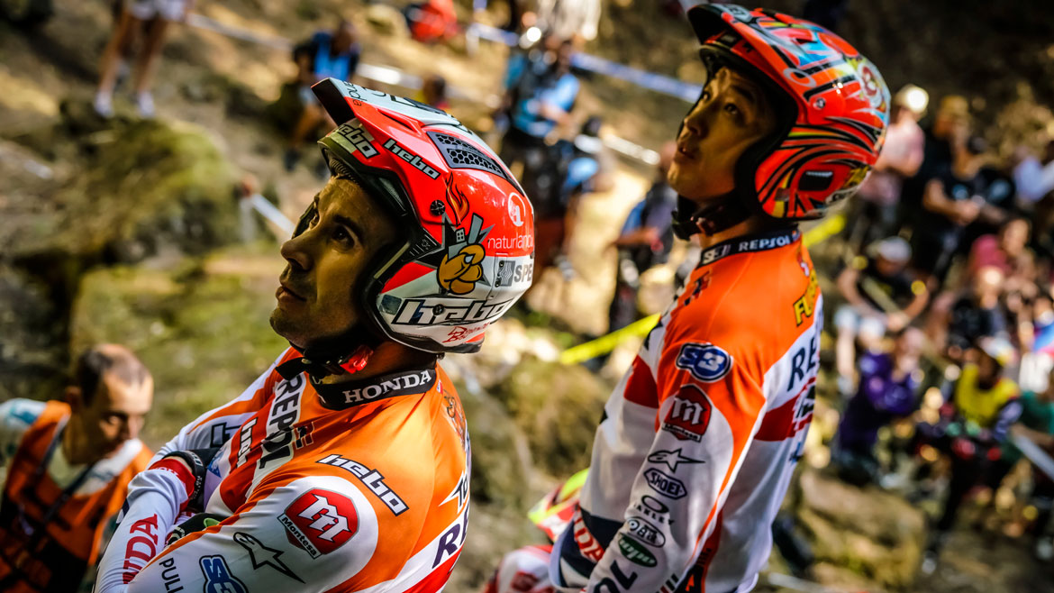 Victoria de Bou y podio de Fujinami en el TrialGP de Bélgica