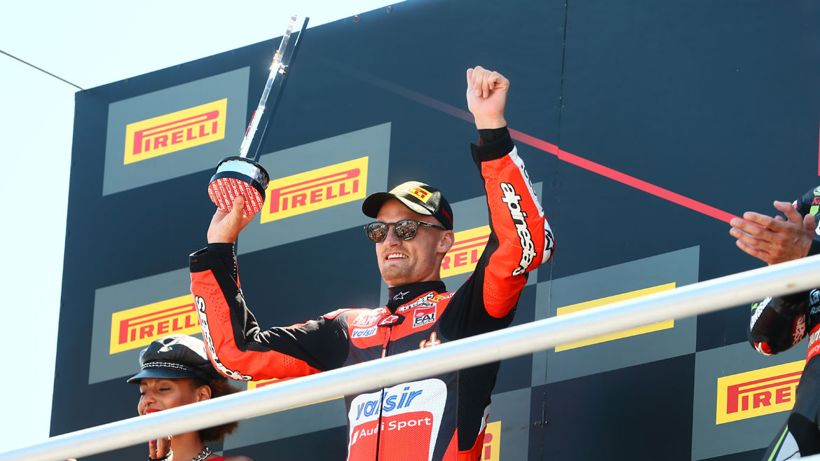 Chaz Davies amplía su contrato con Ducati: “Creo en Ducati y creen en mí