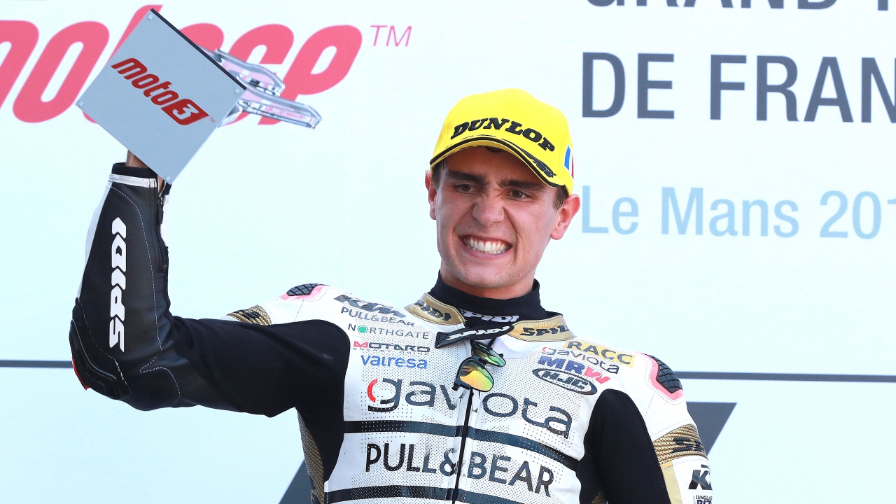 Albert Arenas y Raúl Fernández en el Mundial de Moto3 2019 con el Ángel Nieto Team