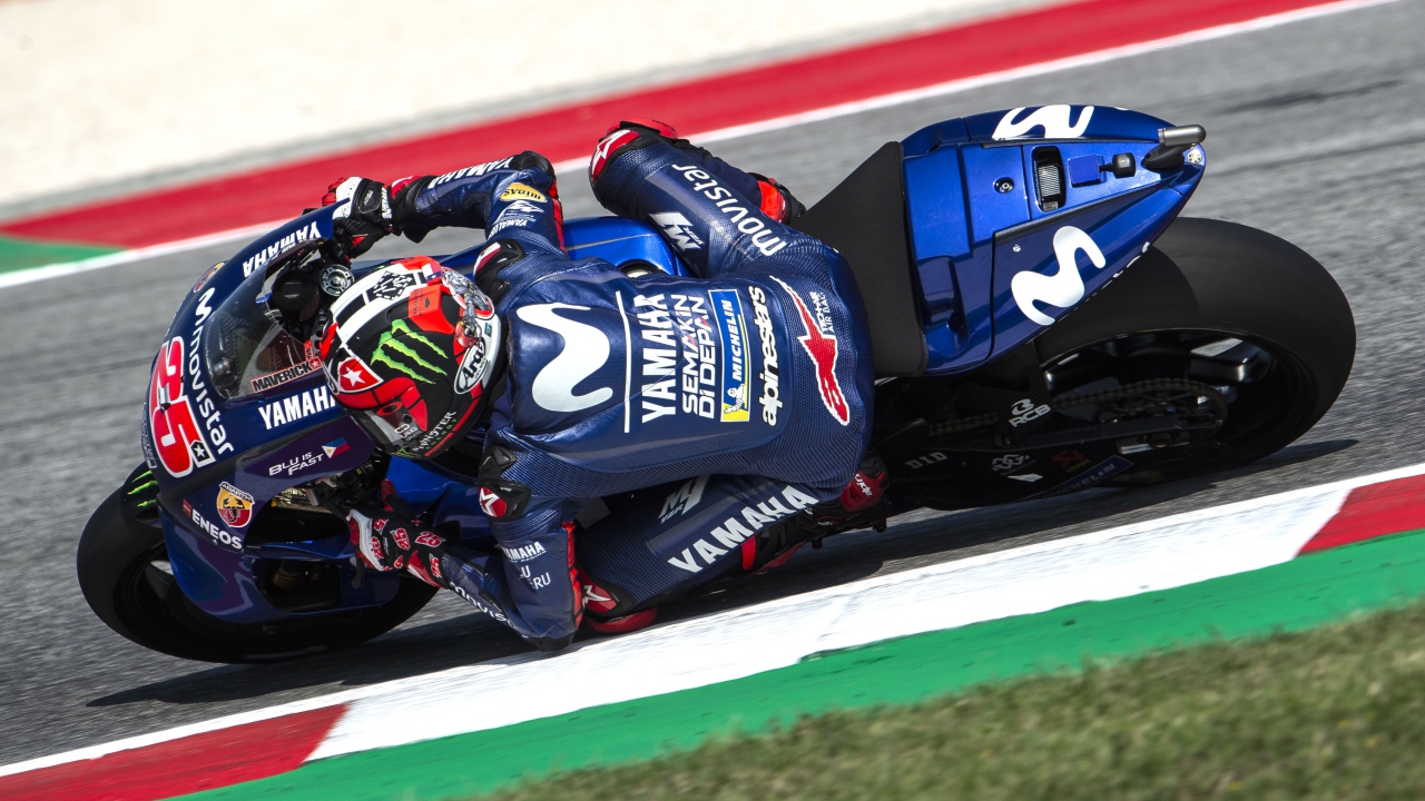 Maverick Viñales: “Tengo curiosidad en ver cómo funciona la moto en carrera