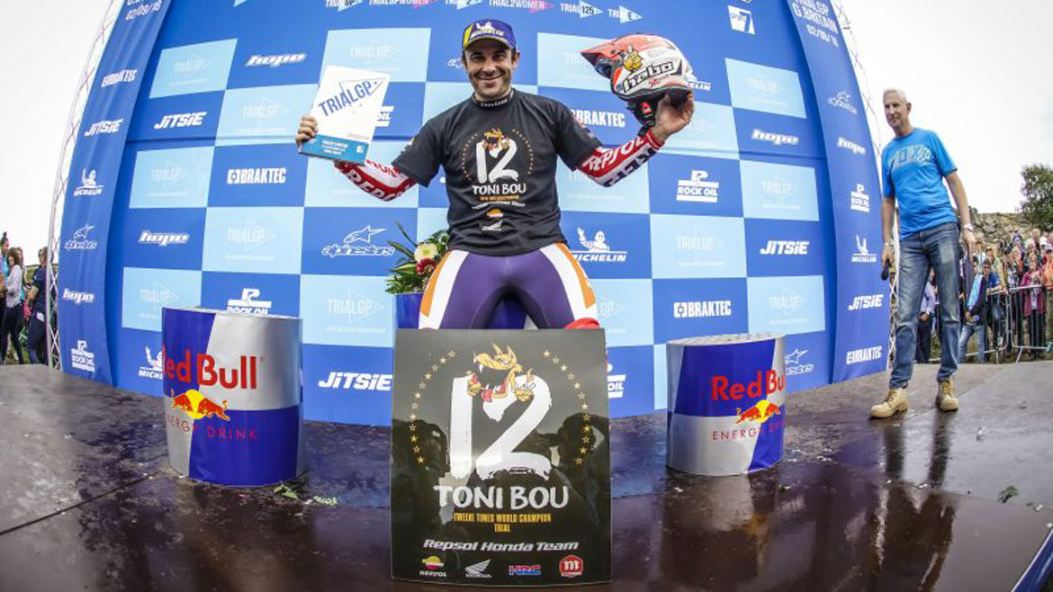 Toni Bou, homenajeado en el Campus Repsol