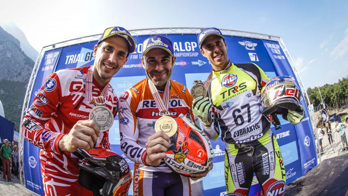 Jeroni Fajardo y Martín Riobó, subcampeones del mundo de TrialGP y Trial125