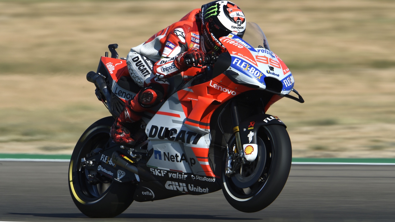 Marc Márquez lanza un aviso a las Ducati en los libres de MotoGP en Motorland