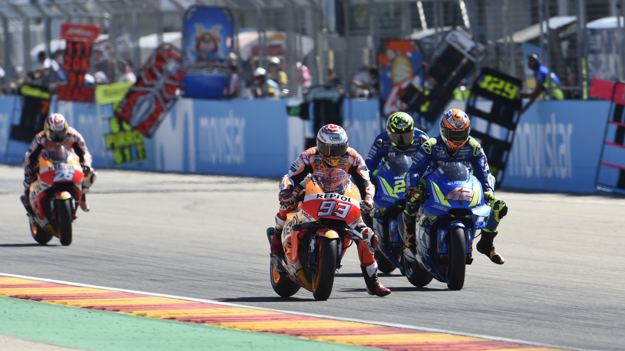 Marc Márquez: “Casi me caigo, hay que tener la sangre fría de no abrir gas a tope