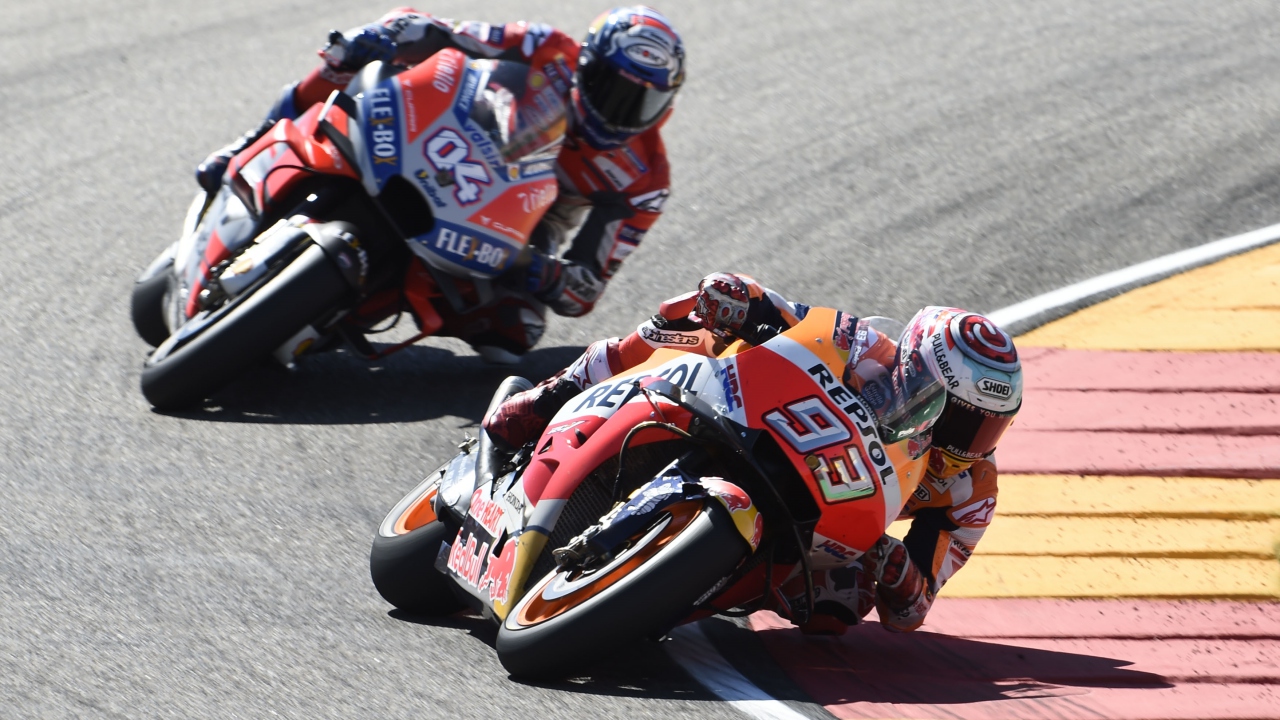 Marc Márquez: “Casi me caigo, hay que tener la sangre fría de no abrir gas a tope