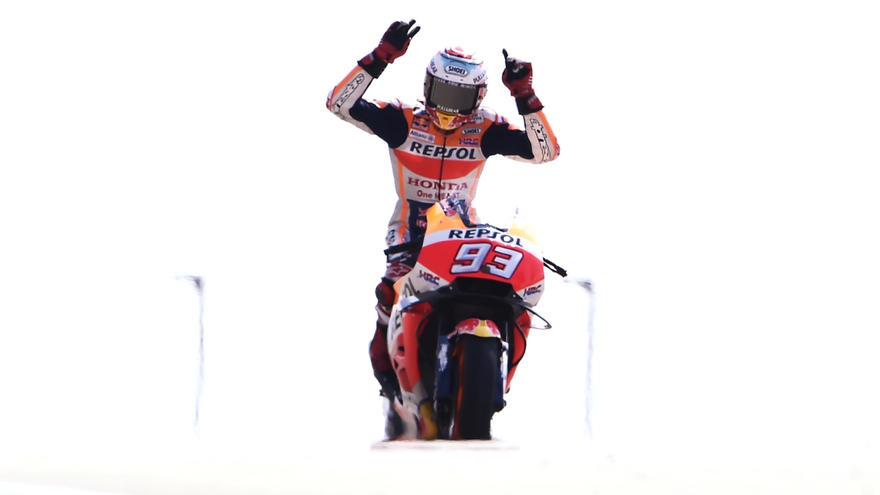 Marc Márquez amuralla MotoGP 2018