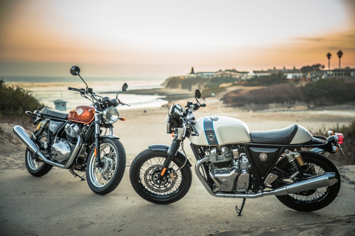 Royal Enfield Interceptor INT 650 y Continental GT 650 
