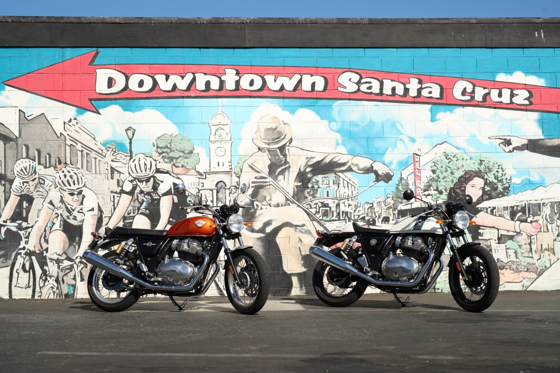 Royal Enfield Interceptor INT 650 y Continental GT 650 