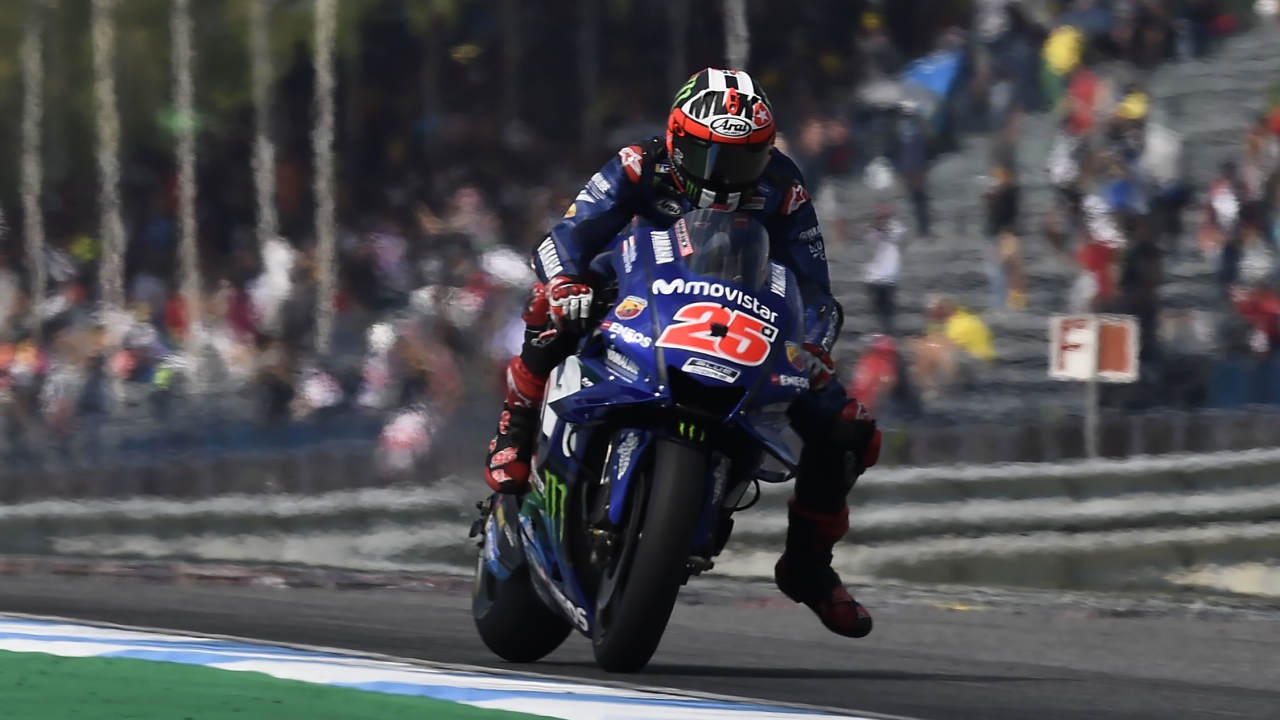 Maverick Viñales: “Veremos si ha sido más el tipo de neumático o la puesta a punto