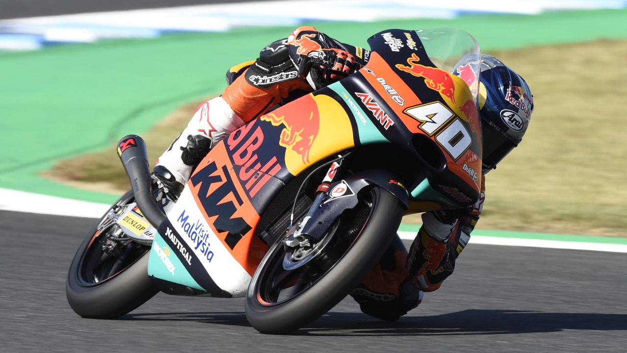 Marco Bezzecchi vence en Japón y la caída de Jorge Martín abre el título de Moto3