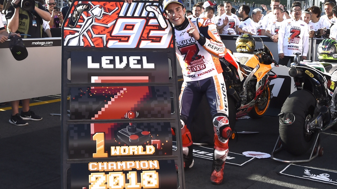 La fiesta total de Honda en Japón va más allá del título de Marc Márquez