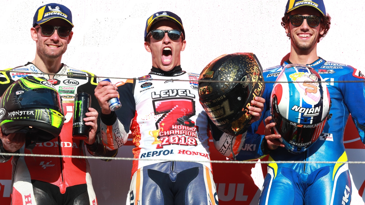 La fiesta total de Honda en Japón va más allá del título de Marc Márquez