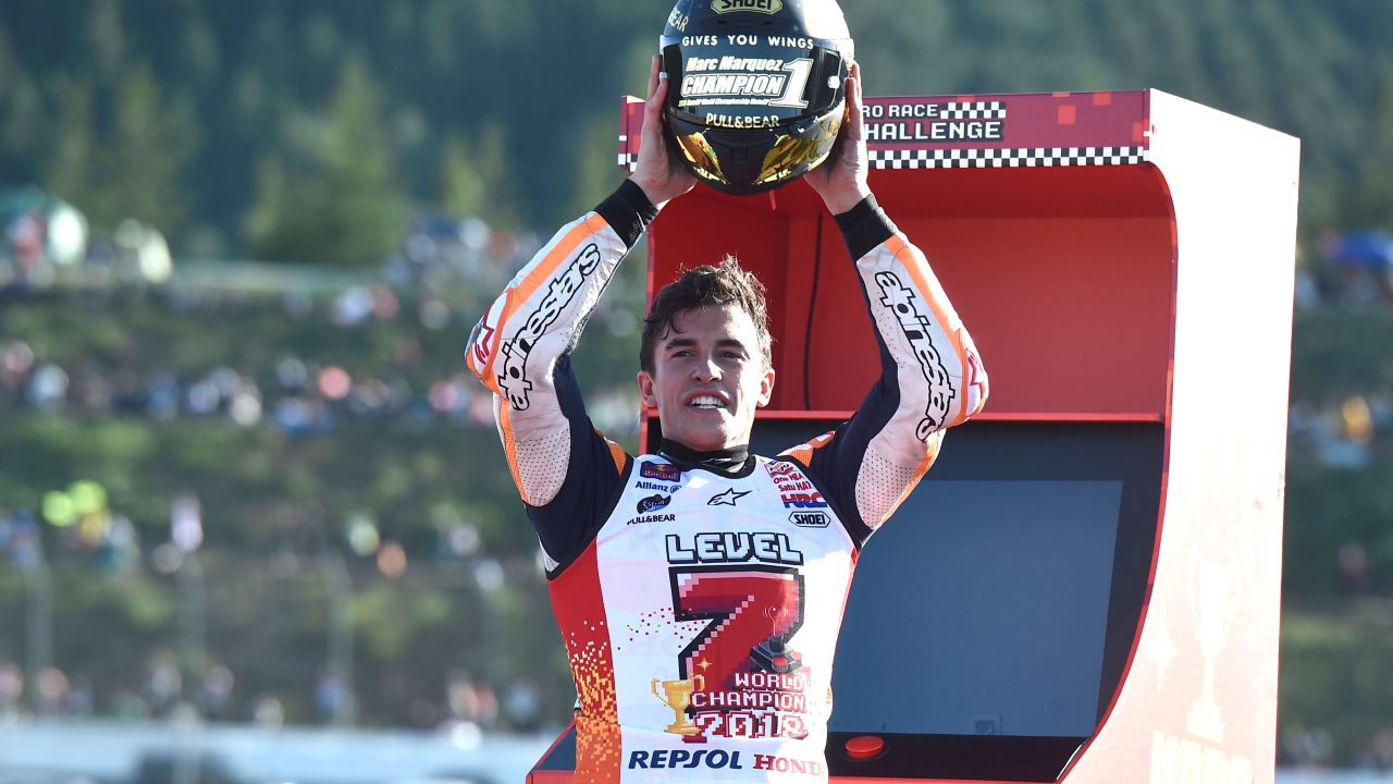 Marc Márquez: “Giacomo Agostini, Ángel Nieto y Valentino Rossi son los más grandes